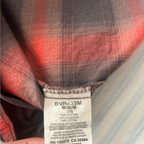 Wrangler Youth size Medium RETRO Premium long sleeve button up with snaps! NWOT - Picture 12 of 13